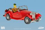 Clifton and his MG TD 1951